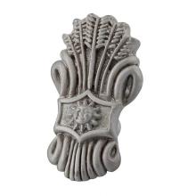 Vicenza Designs K1068-SN - Sforza, Knob, Large, Arrows, Satin Nickel