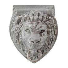 Vicenza Designs K1069-SN - Sforza, Knob, Large, Lion, Satin Nickel