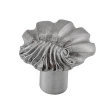 Vicenza Designs K1102-SN - Knob, Large, Shell, Satin Nickel