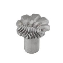 Vicenza Designs K1103-SN - Knob, Small, Shell, Satin Nickel