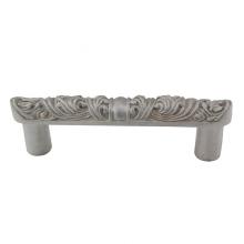 Vicenza Designs K1112C-3-SN - Liscio, Pull, 3 Inch, Round End, Satin Nickel