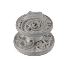 Vicenza Designs K1114-SN - Liscio, Knob, Small, Satin Nickel