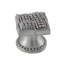 Vicenza Designs K1132-SN - Medici, Knob, Small, Rectangular, Satin Nickel