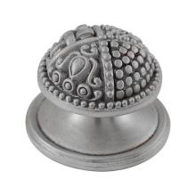 Vicenza Designs K1137-SN - Medici, Knob, Large, Satin Nickel