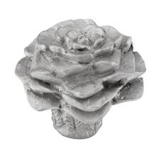 Vicenza Designs K1221-SN - Carlotta, Knob, Large, Jasmine, Satin Nickel