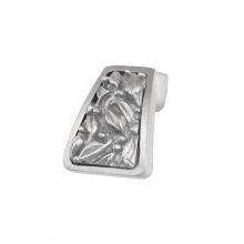 Vicenza Designs K1250-SN - San Michele, Finger Pull Knob, Satin Nickel