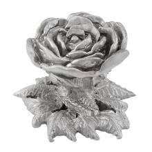 Vicenza Designs KB1190-SN - Carlotta, Knob, Large, Tulip, Satin Nickel