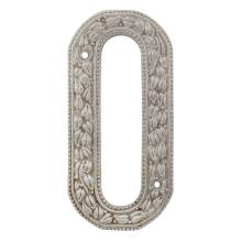 Vicenza Designs NU00-SN - San Michele, Number 0, Satin Nickel