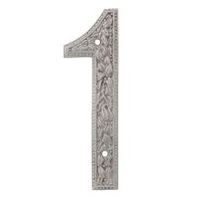 Vicenza Designs NU01-SN - San Michele, Number 1, Satin Nickel