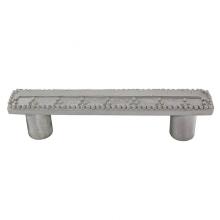 Vicenza Designs P1144-SN - Gioiello, Pull, Elizabethan, 3 Inch, Satin Nickel