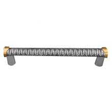 Vicenza Designs P2006-9-TT - Cestino, Pull, Appliance, 9 Inch, Two-Tone