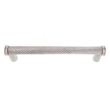 Vicenza Designs P2009-9-SN - Sanzio, Pull, Appliance, Wavy Lines, 9 Inch, Satin Nickel
