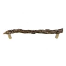 Vicenza Designs P2016-9-AB - Pollino, Pull, Appliance, Branch, 9 Inch, Antique Brass