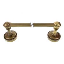 Vicenza Designs TB8006-24-AB - Sanzio, Towel Bar, 24 Inch, Antique Brass