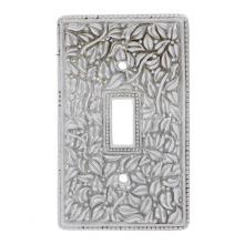 Vicenza Designs WP7002-SN - San Michele, Wall Plate, Toggle, Satin Nickel