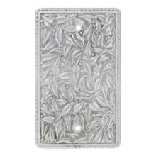 Vicenza Designs WP7010-SN - San Michele, Wall Plate, Blank, Satin Nickel