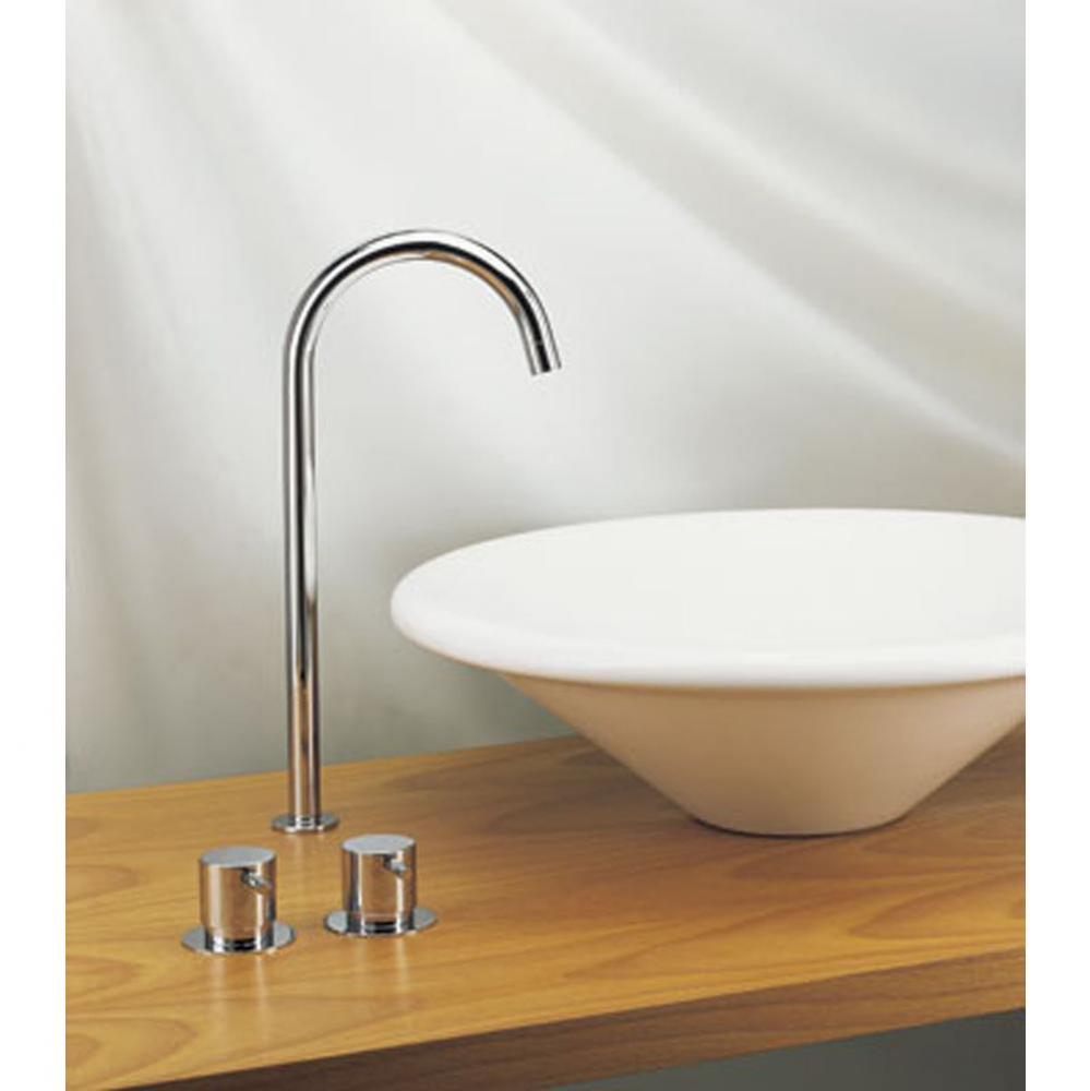 HV10  Three-Hole Deck-Mounted Vessel Basin or Kitchen Faucet with standard 1apos;apos;