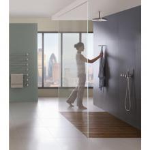 Vola 060A-16 - 060A  Round Ceiling-Mount Showerhead with Arm and