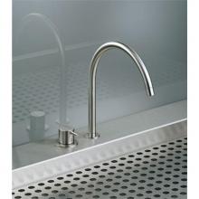 Vola 590H-16TR - 590H  Two-Hole Deck-Mounted Vessel Basin / Kitchen Set with 10-1/2'' High