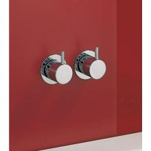Vola 701-40TR - 701  Two-Handle Mixer and Rosette Trim kit for Use with Remote Wall, Floor or