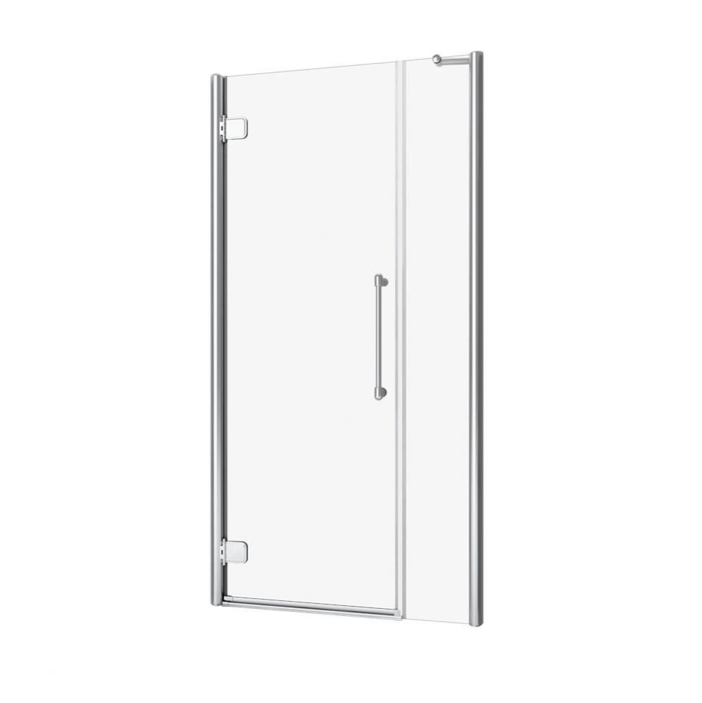 Epoca 42'' Chrome Clear Straight Side Panel