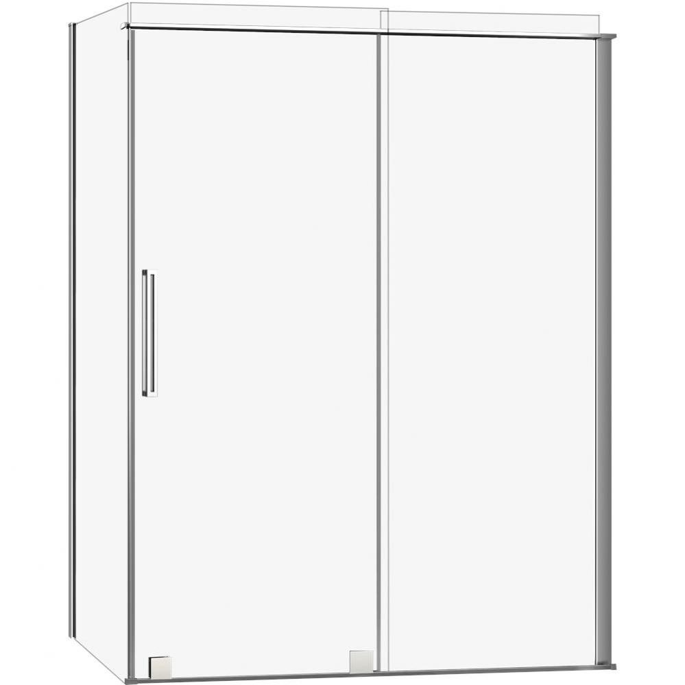 Quadro 36 Return Panel Accessory Chrome Clear Straight