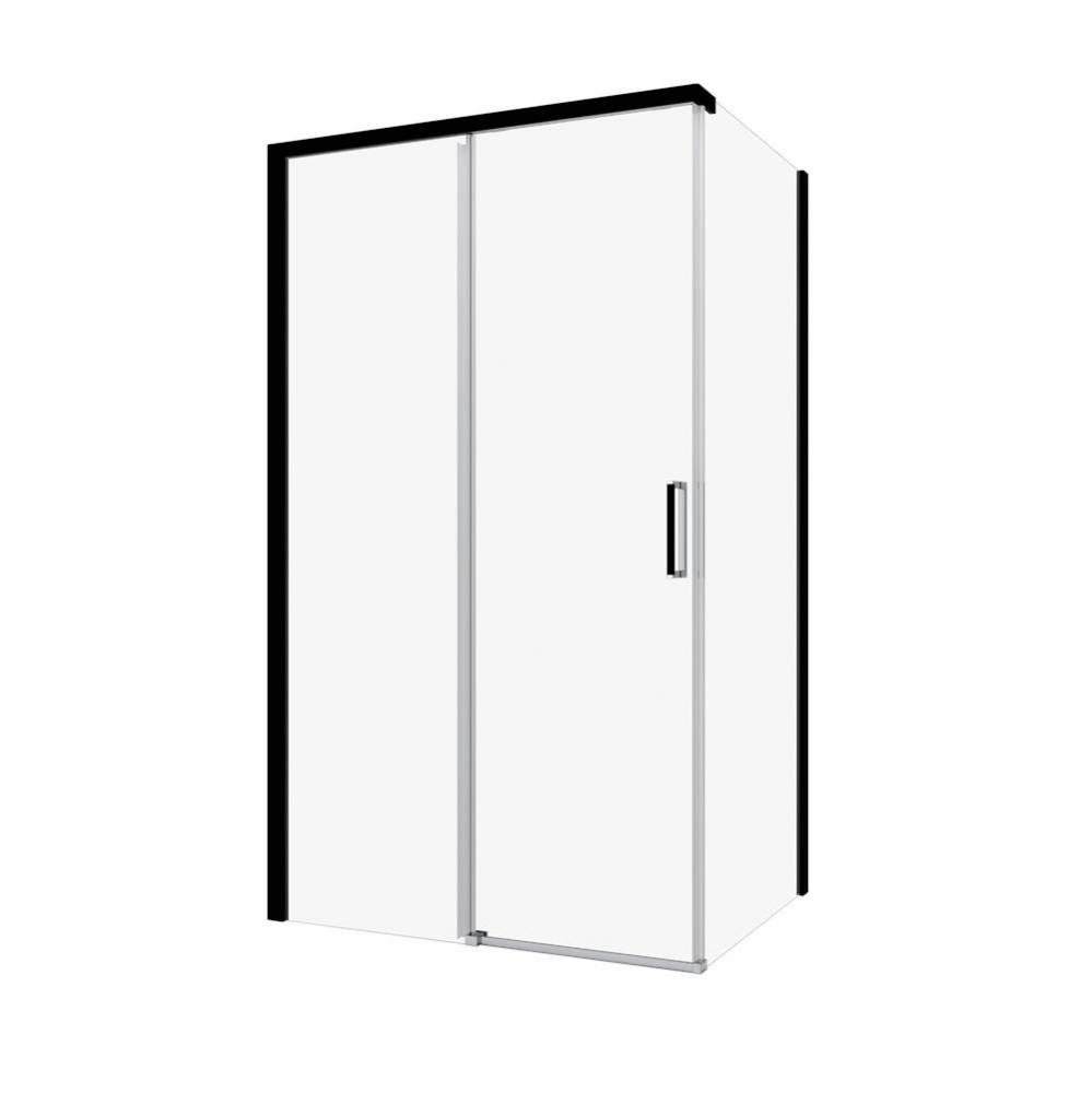 Versa 32 Black Clear Straight Return Panel