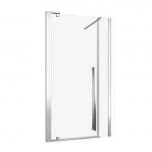 Zitta DAA4200PSTX21 - Amaly 42 Chrome Clear Straight Side Panel