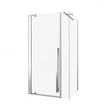 Zitta DAA3600PSTX21 - Amaly 36 Chrome Clear Straight Side Panel