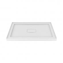 Zitta B4832PREL1 - Shower Tray Rectangle Left Flange 48X32 White