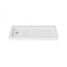 Zitta B6032EREL1 - Shower Tray 60X32 Built In Left Waste White