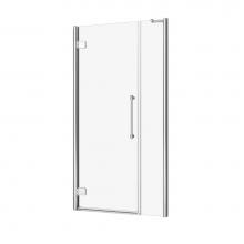 Zitta DEO4200PSTX21 - Epoca 42'' Chrome Clear Straight Side Panel