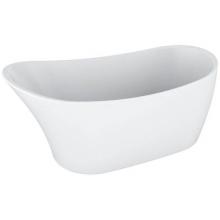 Zitta TAT6528FA001110 - Asteria White Tub 65 X 28 3/4 X 31.5 Nickel Ovf- Spkrs