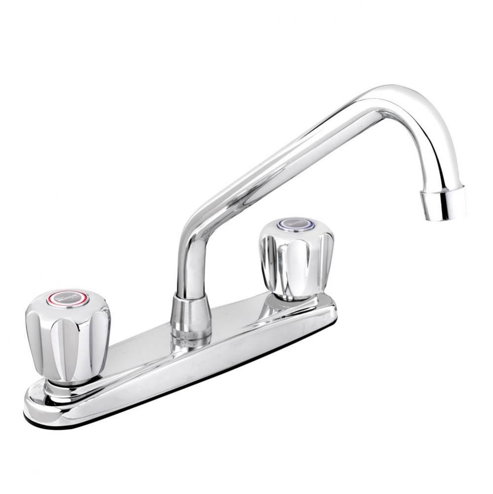 Kitchen Sink Faucet Cp Chrome Round Handle Plastic