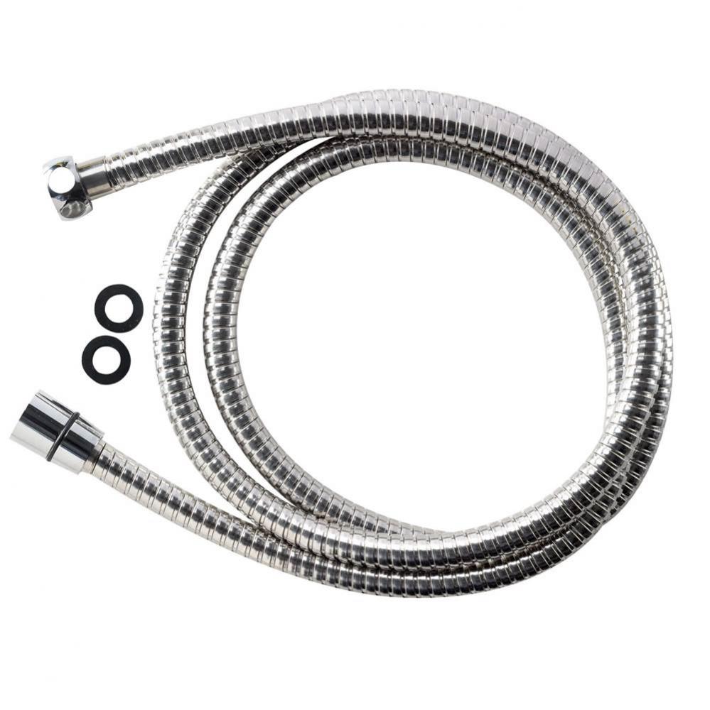 Metal Flex Hose With Rubber 1/2''  Ips