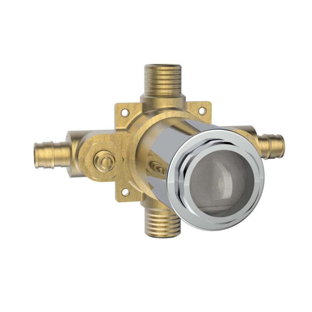 T/P Volume Control Valve Rough W/ Check Stops, 1/2