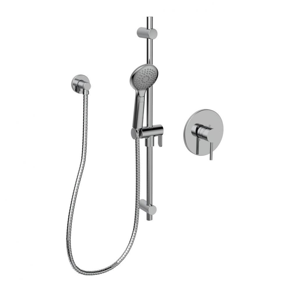 Sou T/P Shower Faucet Cp W/ Sliding Bar
