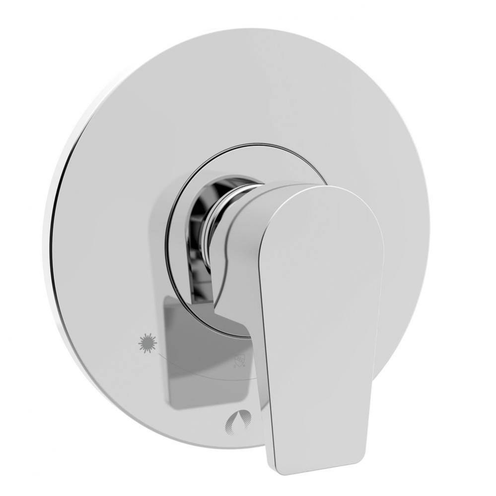 P/B Valve Mica Trim Cp Div Cpp, Round Handle Round Plate