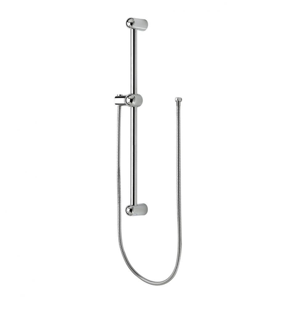 Round Shower Rail Kit 30'' Long Cp