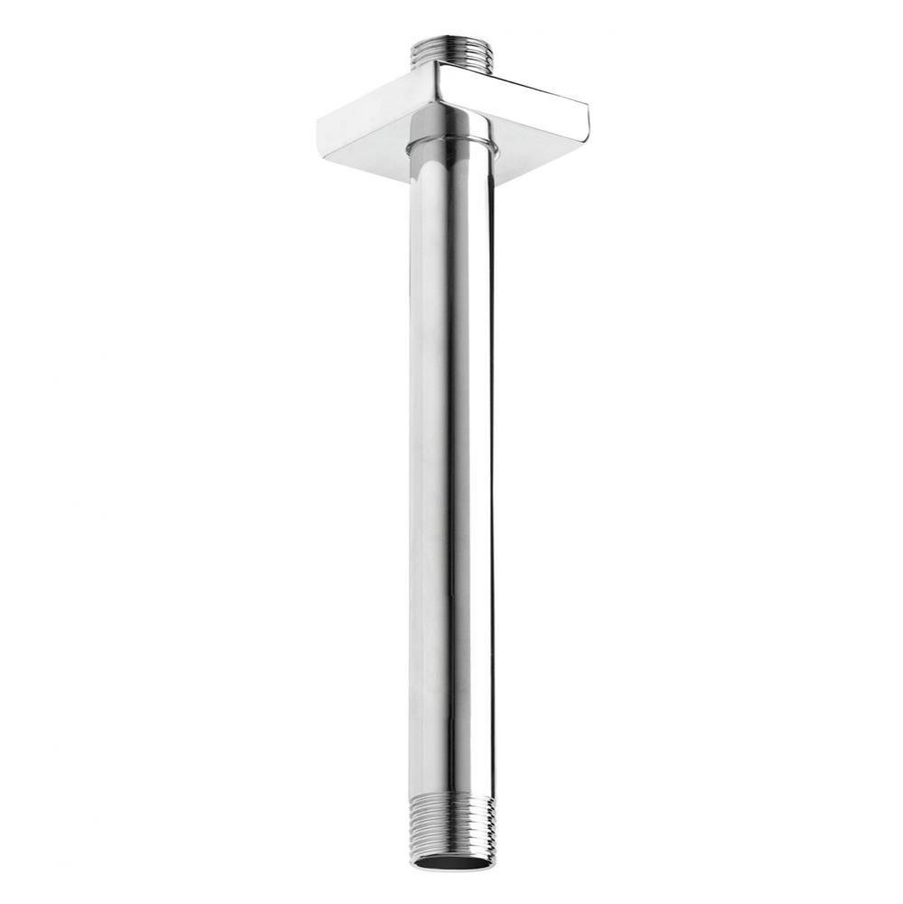 8''  Round Shower Arm W/Square Flange Cp