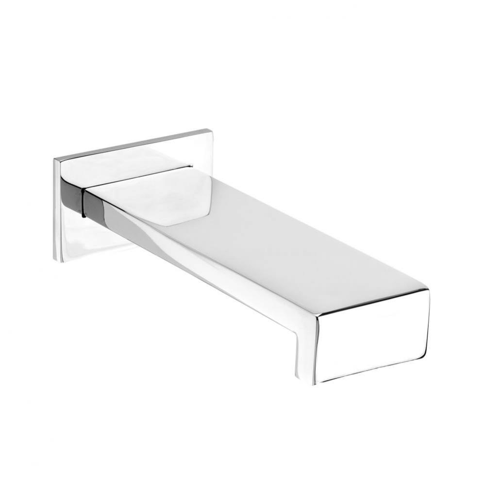 Square Shower Spout W/Out Diverter Slip-On Cp