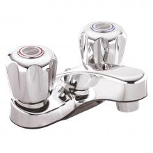 Belanger 3063W - 4'' Lavatory Faucet Cp W/K2 Chrome Round Handle Plastic