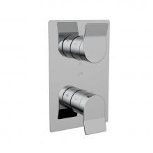 Belanger VOL98TS3TCP - Thermo 3-Way Valve Trim Cp Ada, 2 Volta Handles Rect Plate