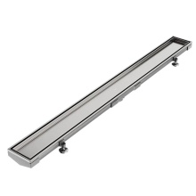 QM Drain 88.630.72HF ST - Lagos Series. 72'' Adjustable Kit (3'' High Flow outlet): Mist (Tile-in) Line.