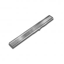 QM Drain 33.630.36HF PS - Delmar Series. 36'' Adjustable Kit (3'' High Flow outlet):  Mist (Tile-in) Lin