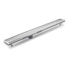 QM Drain 88.630.60 - Lagos Series. 60'' Adjustable Kit:  Mist. Satin Fin.