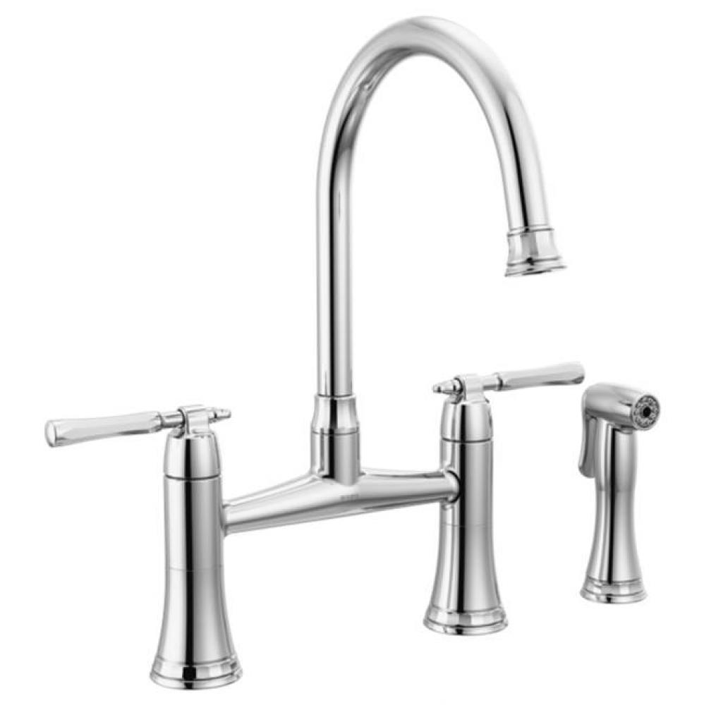 Bridge Faucet With Spray - 2L