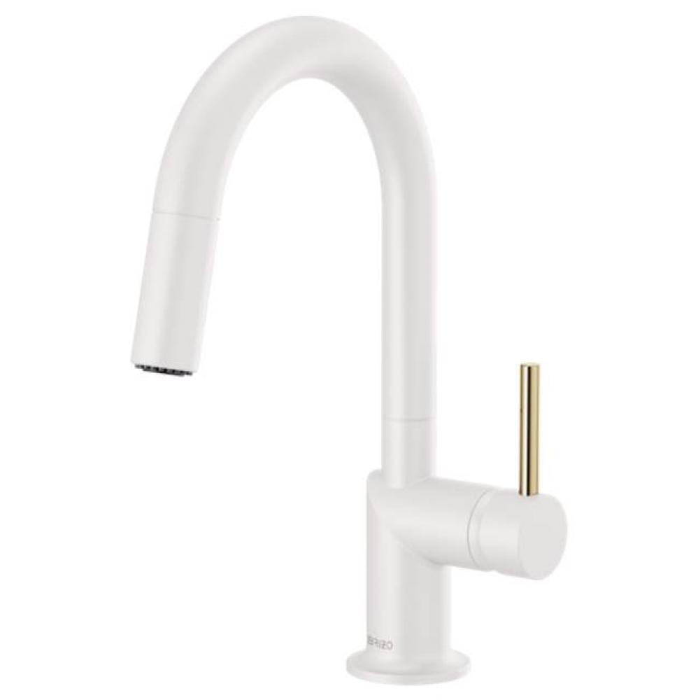 Odin® Pull-Down Prep Faucet with Arc Spout - Handle Not Included