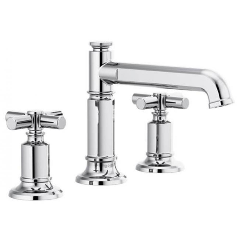Invari® Widespread Lavatory Faucet With Column Spout - Less Handles