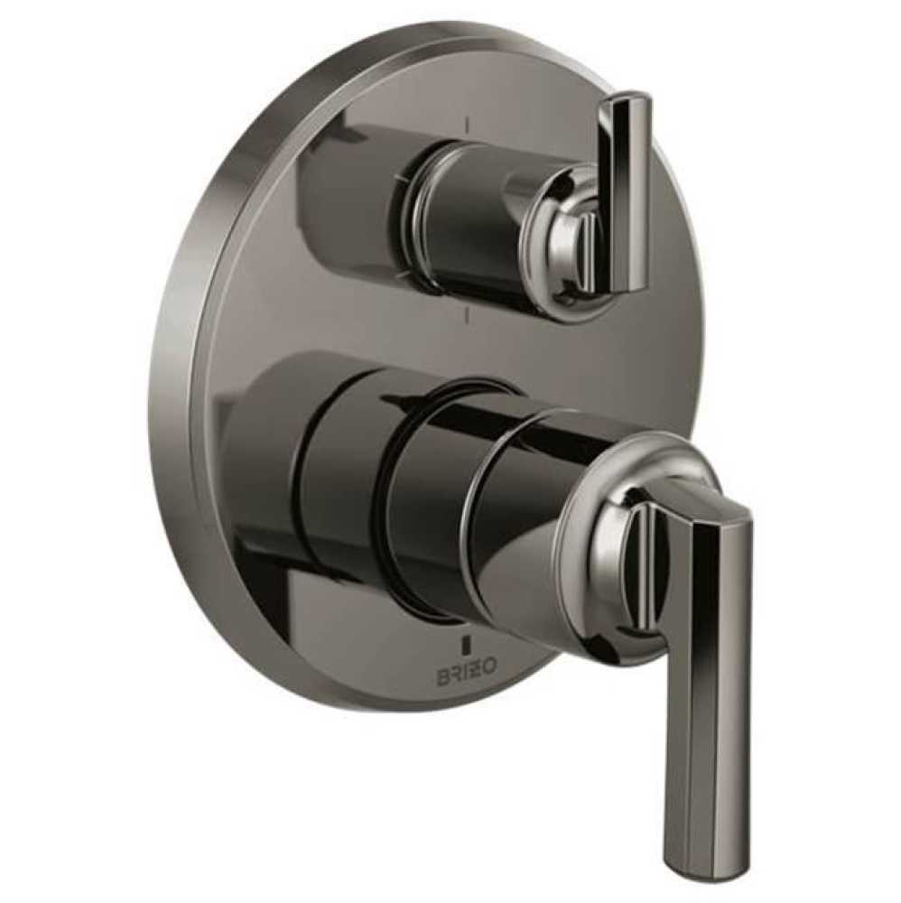 Levoir™ Pressure Balance Valve With Integrated 6-Function Diverter Trim - Less Handles